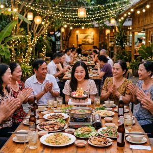 Địa Điểm Tổ Chức Sinh Nhật Tại Phú Mỹ Với Không Gian Gần Gũi