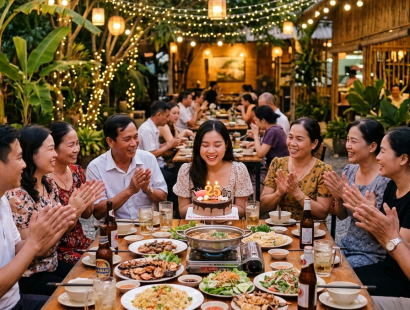 Địa Điểm Tổ Chức Sinh Nhật Tại Phú Mỹ Với Không Gian Gần Gũi
