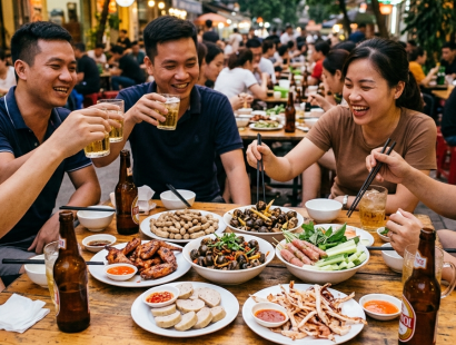 Những Món Nhậu Bình Dân Hấp Dẫn Thích Hợp Cho Buổi Tụ Họp