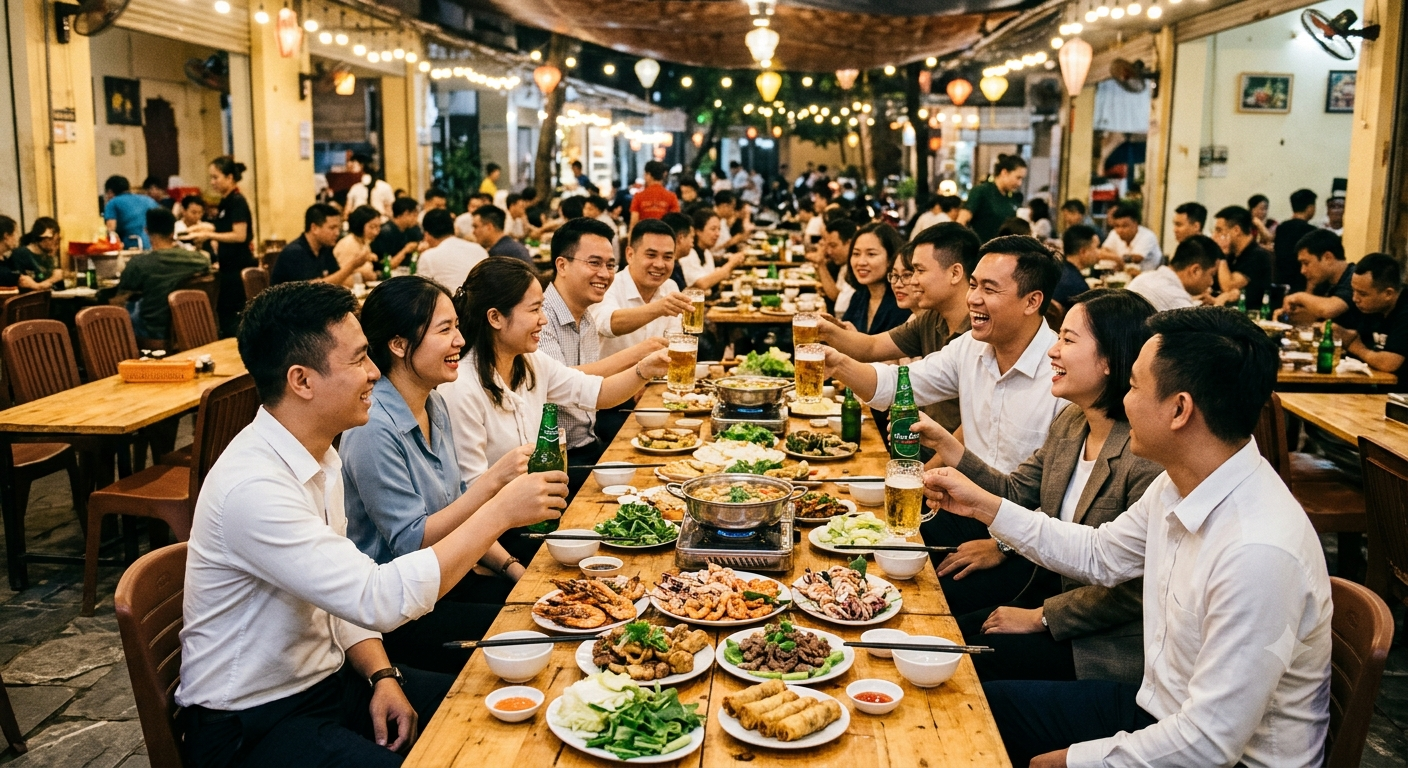 Tầm quan trọng của việc chọn đúng địa điểm liên hoan công ty