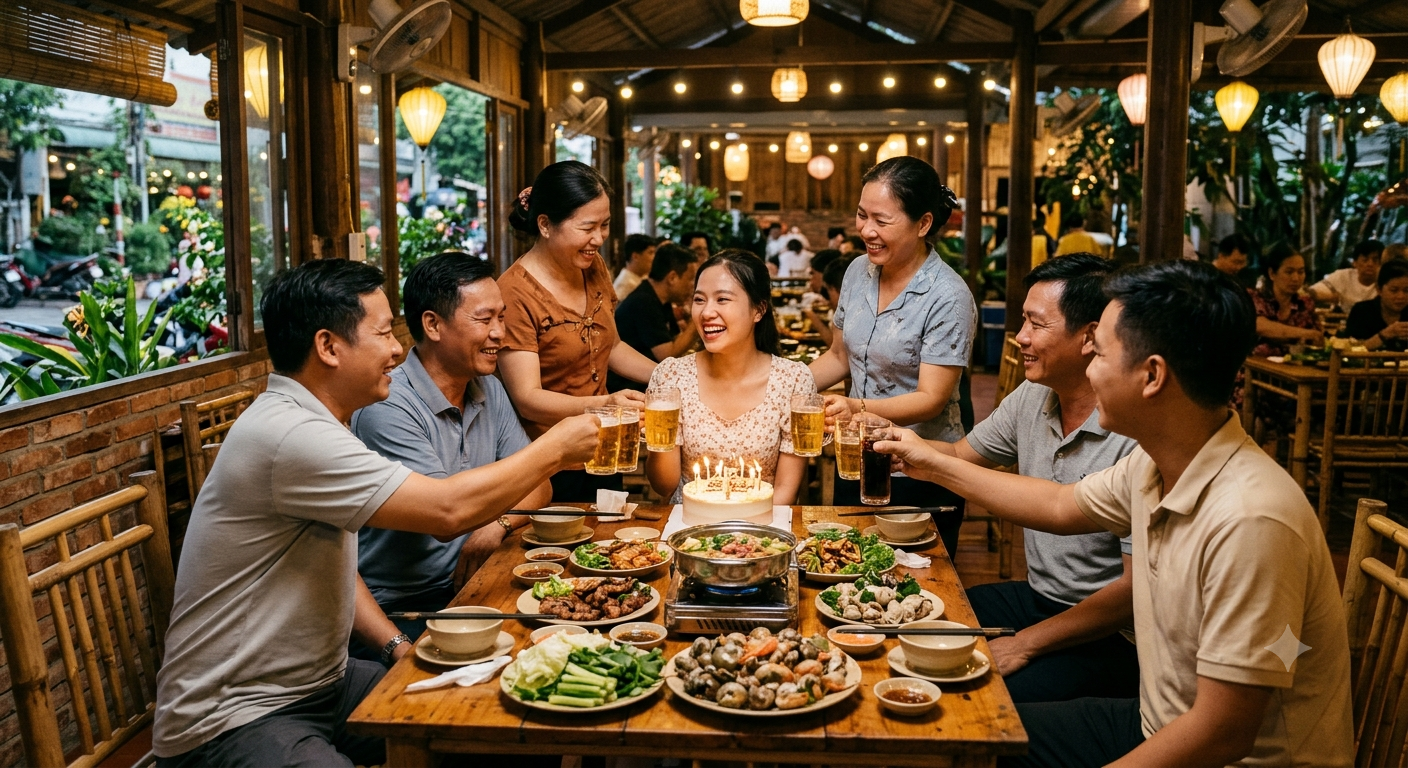 Lý do nên chọn không gian gần gũi khi tổ chức sinh nhật tại Phú Mỹ